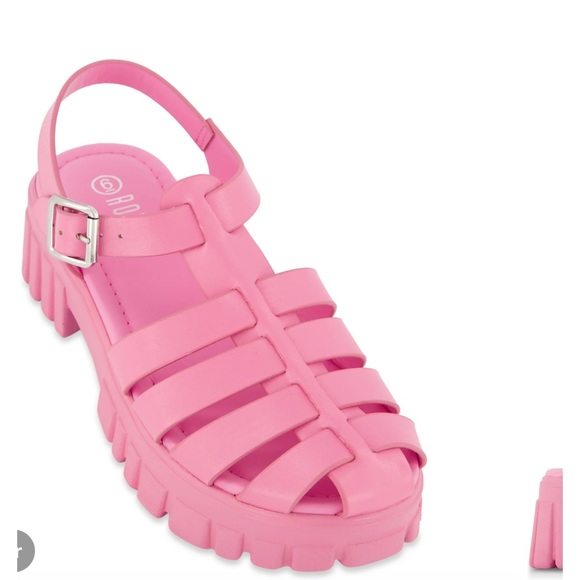New Glam Pink Sandal - Picture 6 of 6